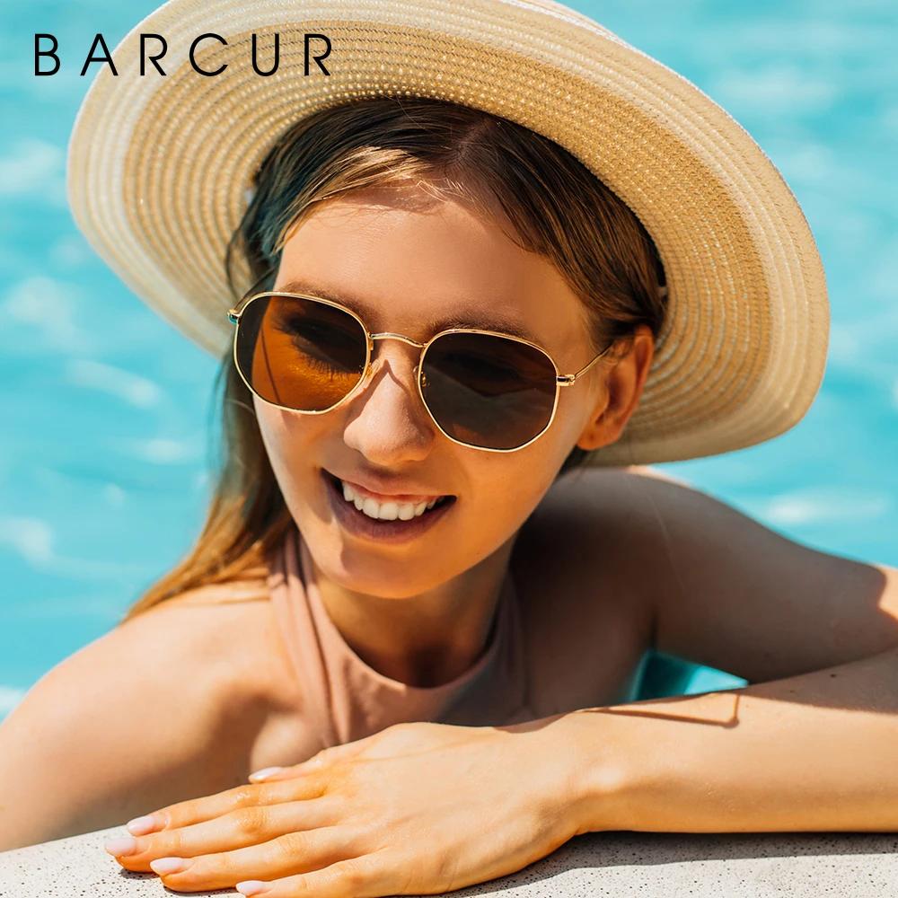 BARCUR Ʈ ݻ ۶ Ŭ  ̴ϸָƮ η ƿ  Ȱ ¾ Ȱ  Oculos De Sol